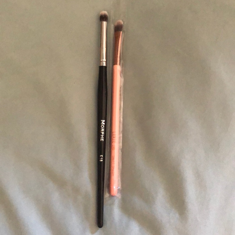 Morphe and Luxie Makeup Eye Brushes